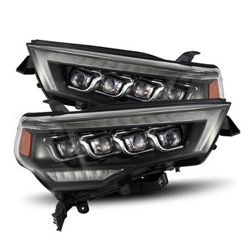Alpharex 880808 MK II NOVA-Series LED Projector Headlights in Black for Toyota 4Runner 2014-2024