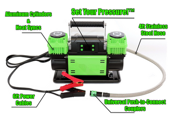 MORRFlate MF-PSIPRO-10 TenSix PSI Pro 12V Portable Compressor Gen 2