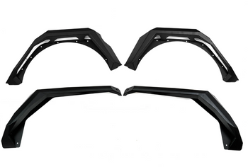 DV8 Offroad FDJL-09 Armor Fender Flares for Jeep Wrangler JL 2018+