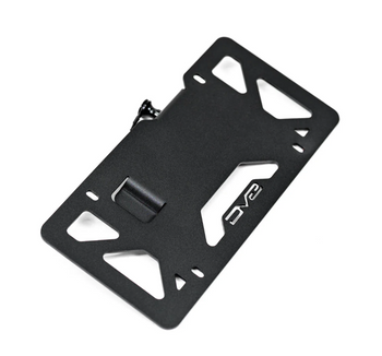 DV8 Offroad LPUN-01 Universal Quick Release D-Ring License Plate Mount