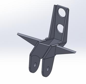 RPM Steering RPM-3080 Offset Track Bar Bracket for Jeep Wrangler JL & Gladiator JT 2018+