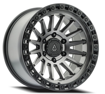 Arena Wheel Co. A101179075N01205 Mesa Wheel 17x9 in Satin Gun Metal with Satin Black Lip