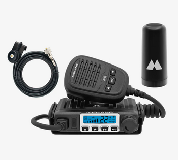 Midland MXT115VP3 Micromobile GMRS 15-Watt 2-Way Radio Bundle