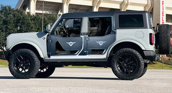 Combat Off Road 45-1049 Mission Rear Tube Doors for Ford Bronco 4 Door 2021+