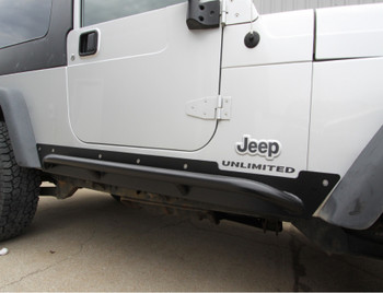 Rock Hard 4x4 Rocker Guards w/ Tubing LJ