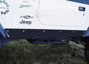 Rock Hard 4x4 Rocker Guards for LJ