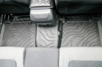 IAG Off-Road IAG-ACC-F3185 I-Line TPE Terrain Pattern Molded Floor Mats for Ford Bronco 4 Door 2021+