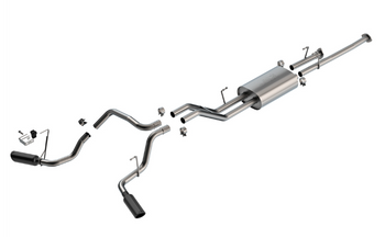 Borla 140332BC Touring Cat-Back Exhaust System 4.6L/5.7L Automatic for Toyota Tundra 2009-2021
