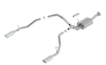 Borla 140752 S-Type Cat-Back Exhaust System for Ram 1500 2019-2024