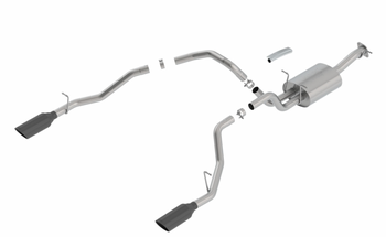 Borla 140753BC ATAK Cat-Back Exhaust System for Ram 1500 2019-2024