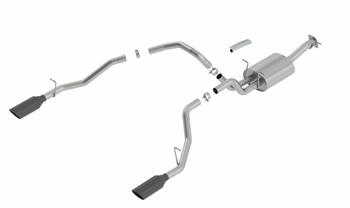 Borla 140758BC Touring Cat-Back Exhaust System for 5.7L Ram 1500 2019-2024