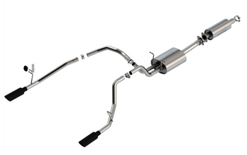 Borla 140852BC S-type Cat-Back Exhaust system for 3.6L Ram 1500 2019-2024