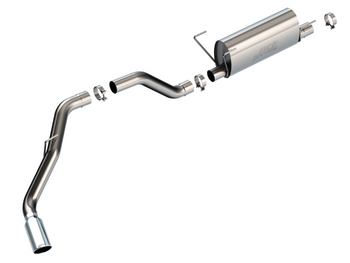 Borla 140851 S-Type Cat-Back Exhaust for 6.4L 2500/3500 Ram 2019+