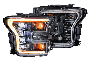 Morimoto LF502-A.2-ASM, 1 x LF501T XB LED Headlights for Ford Raptor 2017-2020