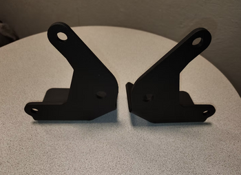 Outta Hand Fab JT-LCA-BRCKT-SKID Rear Lower Control Arm Bracket Skids for Jeep Gladiator JT 2020+