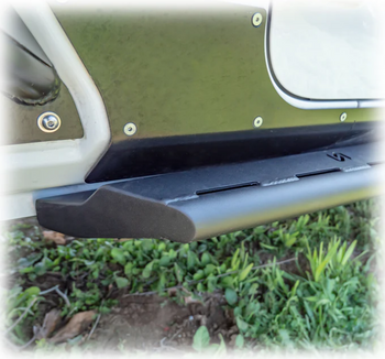 Turn Offroad JTST-01 Frame-Mount Rock Slider Steps for Jeep Gladiator JT 2020+