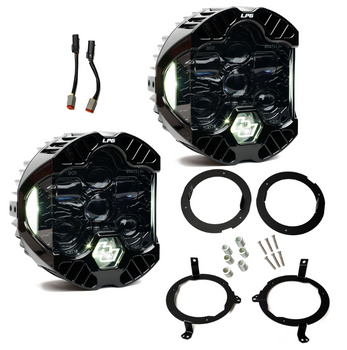 Baja Designs 44-8313 DOT LP6 Headlight Kit for Jeep Wrangler JL & Gladiator JT 2018+