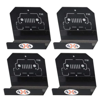 EZ 4x4 1900 0054 Jeep Door Storage Hangers for Jeep Wrangler TJ, JK, JL & Gladiator JT 1997+