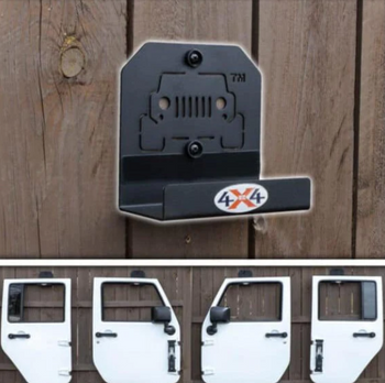 EZ 4x4 1900 0054 Jeep Door Storage Hangers for Jeep Wrangler TJ, JK, JL & Gladiator JT 1997+