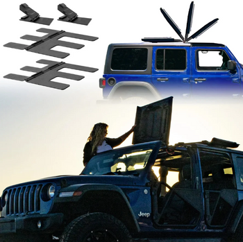 EZ 4x4 1918 0461 FlipTop for Jeep Wrangler JL 4 Door 2018+