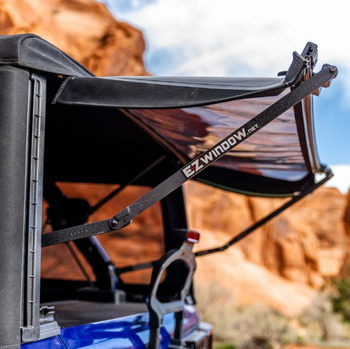 EZ 4x4 1918 0066 EZWindow for Square Back Soft Top for Jeep Wrangler JL 4 Door 2018+