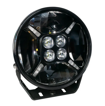 Oracle Lighting 2917-023 9" EXO Series 120W LED Spot Light - Round Post Mount