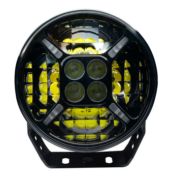 Oracle Lighting 2917-023 9" EXO Series 120W LED Spot Light - Round Post Mount