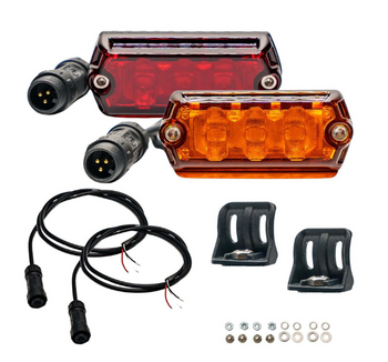 NAN412 Nacho Nano 2 Pack Scene Light Kit Red/Amber Lens