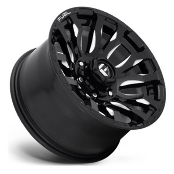 Fuel Blitz Wheel D67318908257 18x9 8x165.1 in Black & Milled