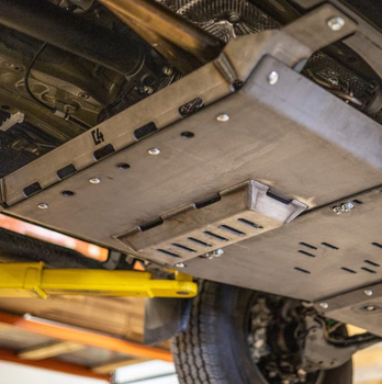 C4 Fabrication 1200-5405-Rear Skid Plate for Toyota Tacoma 2005-2023