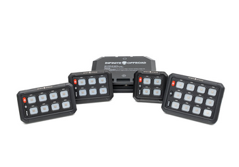 Infinite Offroad PWRCTRL Switch Panel Accessory Controller | RGB | Bluetooth