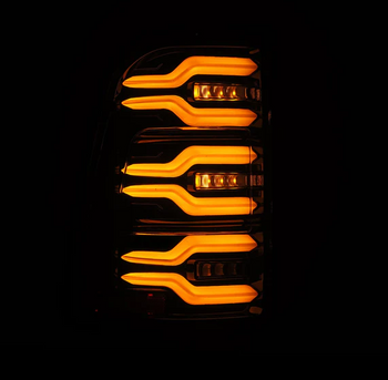 AlphaRex 640032 LUXX-Series LED Tail Lights Alpha Black Ram 1500 2025+