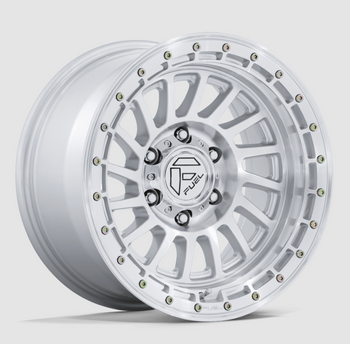 Fuel FC897SD Havoc Wheel 17x9 Gloss Silver with Machined Face
