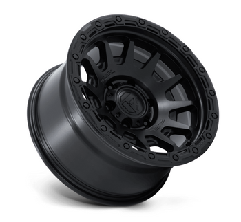 Fuel FC884MB Fortress Wheel 17x8.5 in Matte Black with Gloss Black Lip