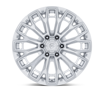 Fuel FC882SD Trax Wheel 17x9 in Gloss Silver with Machined Face