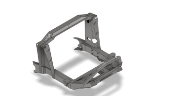 Motobilt MB3103-BB Tomahawk Front Half Kit with Bull Bar for Jeep Wrangler JK 2007-2018