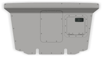 Motobilt MB5100 Tomahawk Fuel Tank Access Hatch for Jeep Wrangler JK 2007-2018