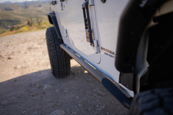 DV8 Offroad SRJK-07 Rock Sliders for Jeep Wrangler JK 4 Door 2007-2018