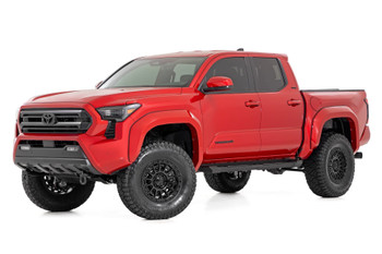 Rough Country SRB202485 HD2 Aluminum Running Boards for Toyota Tacoma Double Cab 2024+