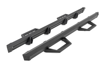Rough Country 71096 SRL2 Adjustable Aluminum Steps for Double Cab Toyota Tacoma 2005-2023