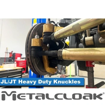 MetalCloak 7500 Heavy Duty Steering Knuckle Pair for Jeep Wrangler JL & Gladiator JT 2018+