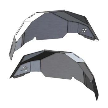 Next Venture Motorsports NV-JL-00185 Aluminum Rear Inner Fenders for Jeep Wrangler JL 2018+
