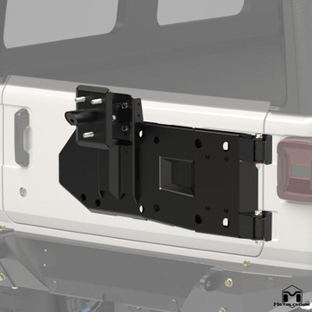 MetalCloak 6951 Heavy Duty SportGate Tire Carrier for Jeep Wrangler JL 2018+