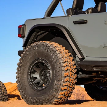 Next Venture Motorsports NV-JL2-00085 Aluminum High Line Fender Flares for Jeep Wrangler JL 2 Door 2018+