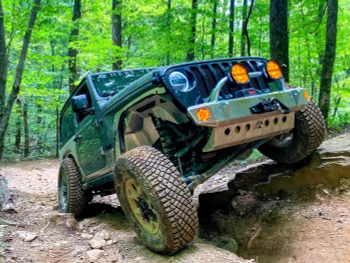 Next Venture Motorsports NV-JLT-00160-AL Aluminum Front Fender Deletes for Jeep Wrangler JL & Gladiator JT 2018+