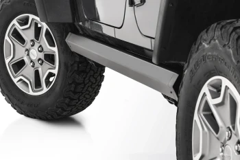 Rough Country ESR610330 Power Running Boards for Jeep Wrangler JK 4 Door 2007-2018