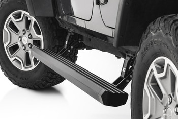 Rough Country ESR610330 Power Running Boards for Jeep Wrangler JK 4 Door 2007-2018