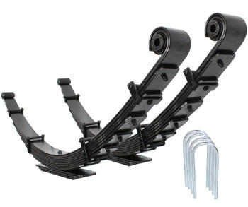 Carli CS-FFSP-LVL-17-XHD 17-26 FORD F250/350 4X4 XHD +2000LBS PROGRESSIVE LEAF SPRING KIT – 1″ LIFT