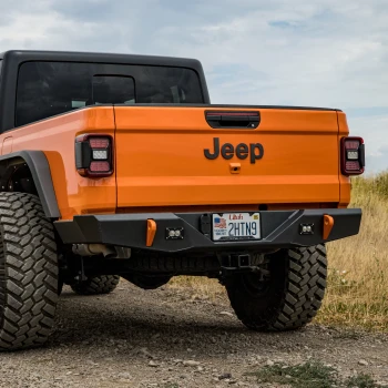 Next Venture Motorsports NV-JT-00004_LED Featherweight Series Rear Bumper for Jeep Gladiator JT 2020+