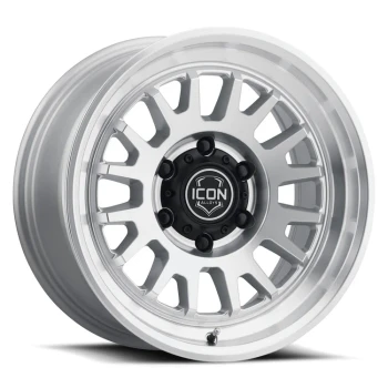 ICON 8217857345SM Anza Wheel Silver Machined 17 x 8.5 / 6 x 135 6mm Offset 4.5" BS